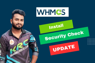 do whmcs securitycheck, installation, and update