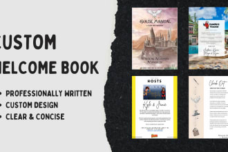 create a welcome book for your airbnb guests