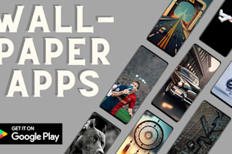 make a wallpaper application for play store
