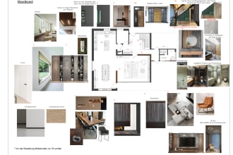 create a furniture plan with style selection