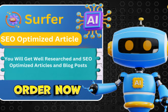 write surfer SEO optimized articles with jasper ai or jarvis