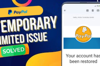 assist you to fix temporary limit paypal