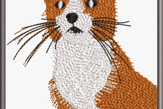 embroidery digitize a custom logo design vactor,3d,liveimage