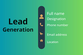 do lead generation for you