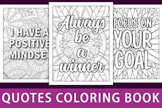 create affirmations quotes coloring pages inspirational coloring pages for kdp