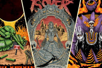 create a dark art illustration for tshirt or poster