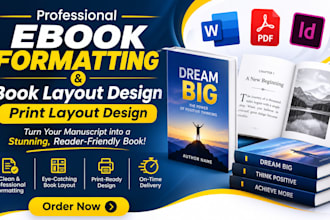 convert PDF to epub ebook and do ebook formatting