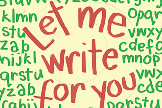 prepare a handwritten document