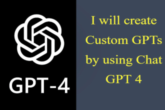 create custom gpts by using chat gpt 4