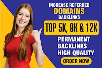 increase top 10k ahrefs referring domain backlinks
