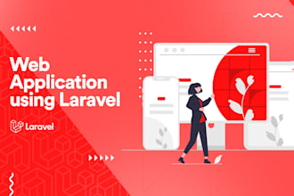 develop web application using laravel