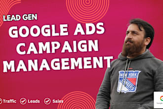 manage, and optimize google ads PPC campaigns for local business lead gen