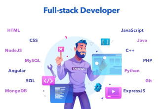 develop your professional and business full stack website