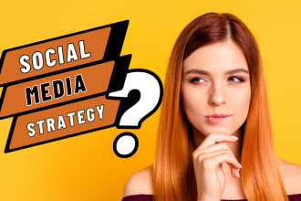 create your social media content strategy and media calendar