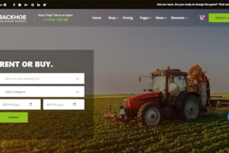 create a professional website for your business or company