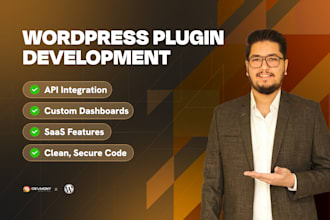 develop a custom wordpress plugin exclusively for your needs