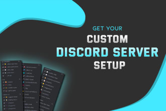 do custom discord server setup