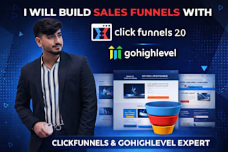 build sales funnels in clickfunnels 20 and gohighlevel