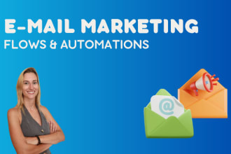 setup ecommerce email marketing flows in klaviyo