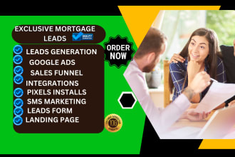 generate exclusive mortgage leads for your business