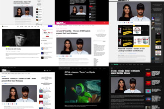 publish interviews or articles on music magazines