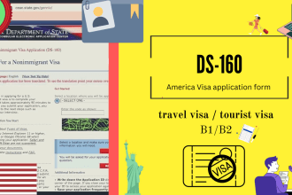 help and fill your US visa application form ds160