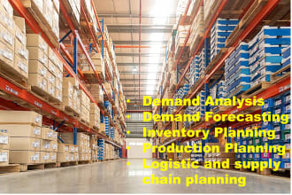 assist in your supply chain, demand forecasting, inventory planning