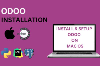 install odoo on mac os with complete setup configuration