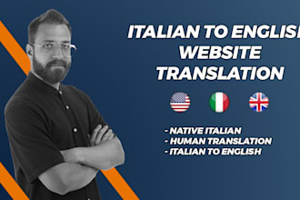 translate your italian website into english