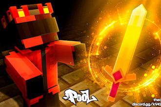 make the best minecraft thumbnail