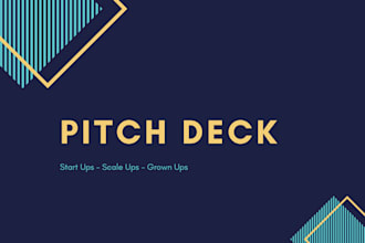 create a powerful startup pitch deck