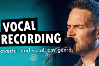 be your pop rock singer with warm and powerful vocals