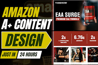 create amazon a plus content, KDP a plus content, and ebc for amazon