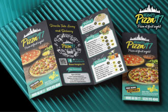 do restaurant menu, food menu and digital menu design