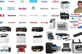 configure and fix any printer network, sharing and usb issues