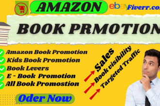 do amazon book promotion , kindle, romance, children books, ebook marketing