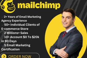 be your monthly mailchimp email marketing campaign manager