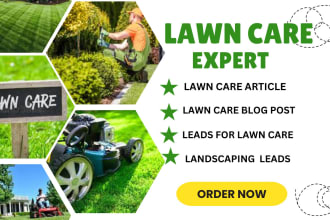 write SEO lawn care website articles and blog post gardening lawn care blog post
