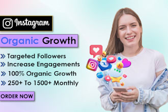 do organic instagram promotion for instagram growth