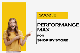 setup your google performance max for shopify store