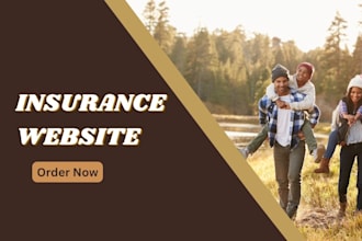 design a insurance, nonprofit, finance website in wordpress
