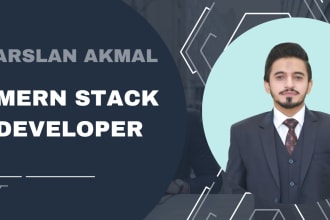 be your mern stack developer and nodejs developer