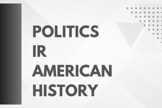 write articles on political science, international relations, american history