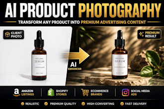 create ai product photos for amazon and ecommerce