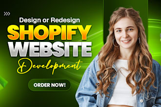 set up shopify store, shopify ecommerce website development dropshipping store