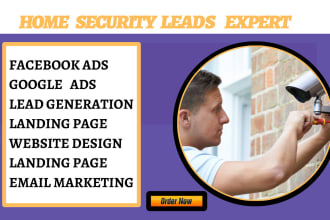 generate home security leads home automation remodelling cyber security leads