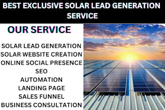 generate fresh solar leads solar appointment leads generation that convert