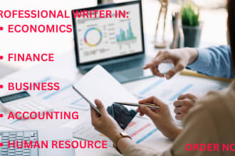 write , accounting, finance, company law and english