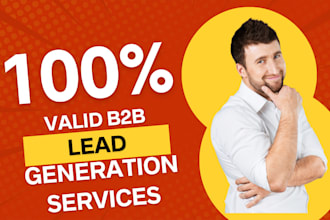 provide valid b2b lead generation services