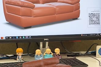 made furniture glb files for 360 view